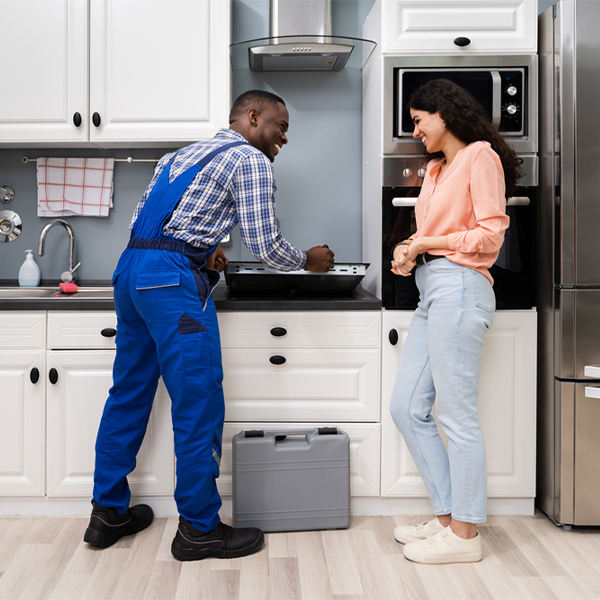 can you provide an estimate for cooktop repair before beginning any work in Mentone